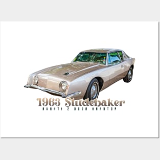 1963 Studebaker Avanti 2 Door Hardtop Posters and Art